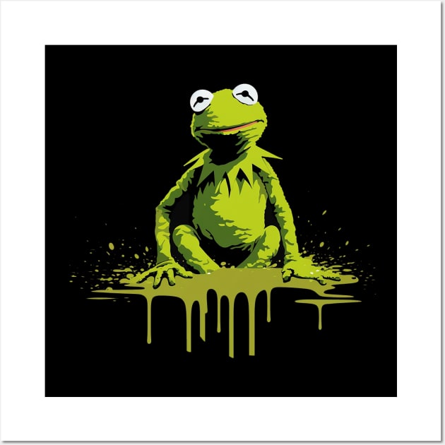 kermit Wall Art by piratesnow